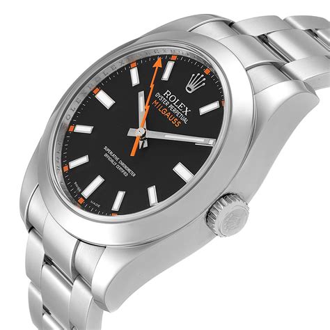 should i buy a rolex milgauss|rolex milgauss black bezel.